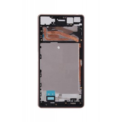 Lcd Frame Middle Chassis For Sony Xperia X Dual Rose Gold By - Maxbhi Com