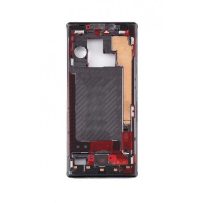 Lcd Frame Middle Chassis For Huawei Mate 30 Pro 5g Black By - Maxbhi Com