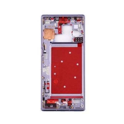 Lcd Frame Middle Chassis For Huawei Mate 30 Pro 5g Silver By - Maxbhi Com