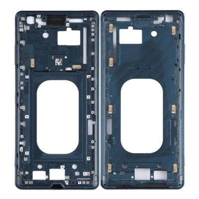 Lcd Frame Middle Chassis For Sony Xperia Xz3 Green By - Maxbhi Com
