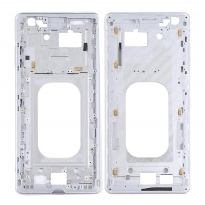 Lcd Frame Middle Chassis For Sony Xperia Xz3 Silver By - Maxbhi Com