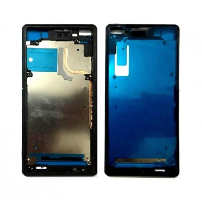 Lcd Frame Middle Chassis For Sony Xperia Z2 Purple By - Maxbhi Com