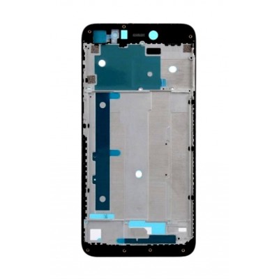Lcd Frame Middle Chassis For Xiaomi Redmi Y1 Lite Black By - Maxbhi Com