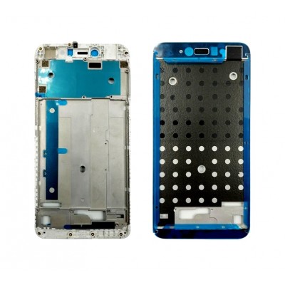 Lcd Frame Middle Chassis For Xiaomi Redmi Y1 Lite White By - Maxbhi Com