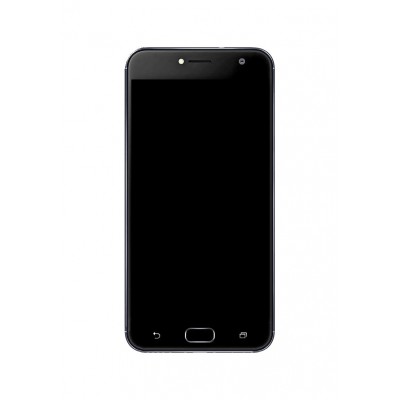 Lcd Frame Middle Chassis For Asus Zenfone 4 Selfie Lite Zb553kl White By - Maxbhi Com