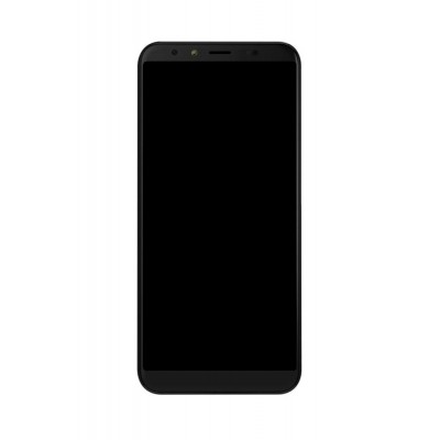 Lcd Frame Middle Chassis For Ivoomi I2 Lite Black By - Maxbhi Com