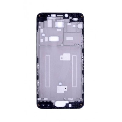 Lcd Frame Middle Chassis For Meizu M3 Note M681h Black By - Maxbhi Com