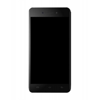Lcd Frame Middle Chassis For Micromax Bharat 5 Pro Black By - Maxbhi Com