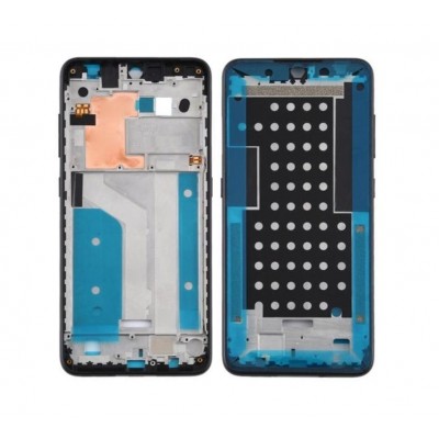 Lcd Frame Middle Chassis For Nokia 6 2 Black By - Maxbhi Com