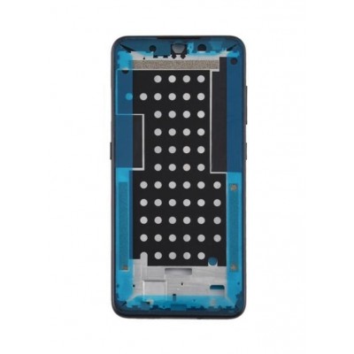 Lcd Frame Middle Chassis For Nokia 6 2 Black By - Maxbhi Com