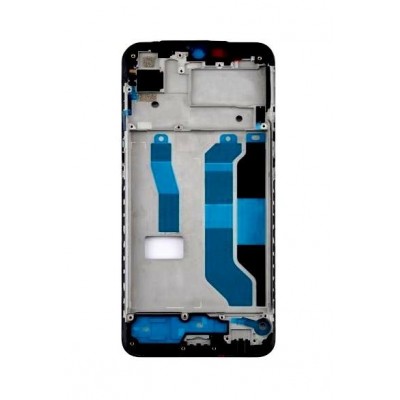 Lcd Frame Middle Chassis For Realme 3 Pro Black By - Maxbhi Com