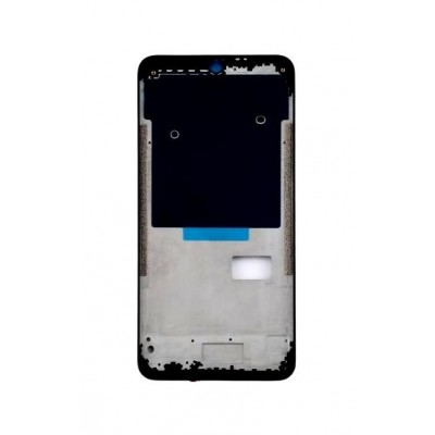 Lcd Frame Middle Chassis For Realme 3 Pro Black By - Maxbhi Com