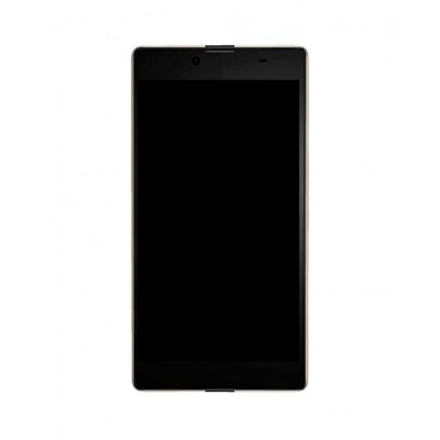 Lcd Frame Middle Chassis For Yu Yuphoria White Gold By - Maxbhi Com