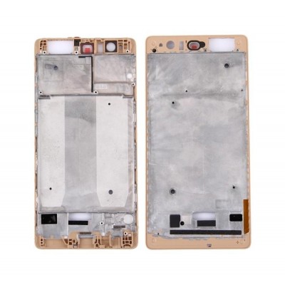 Lcd Frame Middle Chassis For Huawei P9 Plus Gold By - Maxbhi Com
