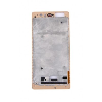 Lcd Frame Middle Chassis For Huawei P9 Plus Rose Gold By - Maxbhi Com