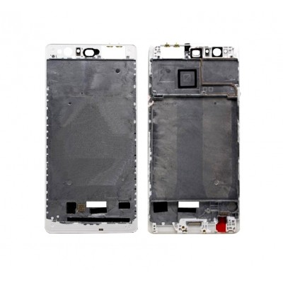 Lcd Frame Middle Chassis For Huawei P9 Plus White By - Maxbhi Com