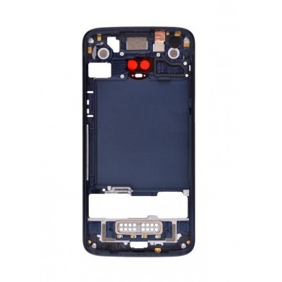 Lcd Frame Middle Chassis For Motorola Moto Z3 Play White By - Maxbhi Com