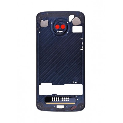 Lcd Frame Middle Chassis For Motorola Moto Z3 Play White By - Maxbhi Com