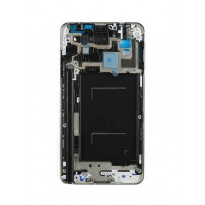 Lcd Frame Middle Chassis For Samsung Galaxy Note 3 N9000 White By - Maxbhi Com