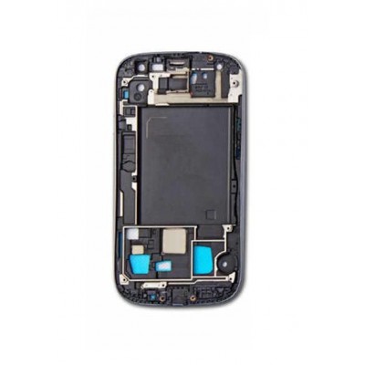 Lcd Frame Middle Chassis For Samsung I9300i Galaxy S3 Neo Brown By - Maxbhi Com