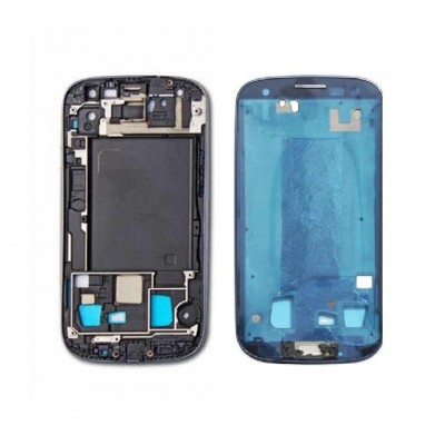 Lcd Frame Middle Chassis For Samsung I9300i Galaxy S3 Neo White By - Maxbhi Com