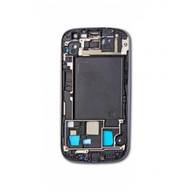 Lcd Frame Middle Chassis For Samsung I9300i Galaxy S3 Neo White By - Maxbhi Com