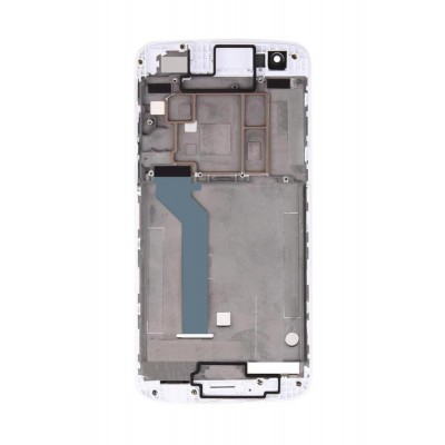 Lcd Frame Middle Chassis For Htc Desire 828 Dual Sim White By - Maxbhi Com