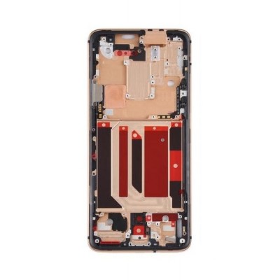 Lcd Frame Middle Chassis For Oneplus 7t Pro White By - Maxbhi Com