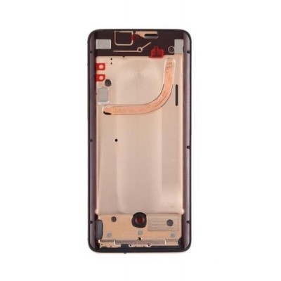 Lcd Frame Middle Chassis For Oneplus 7t Pro White By - Maxbhi Com