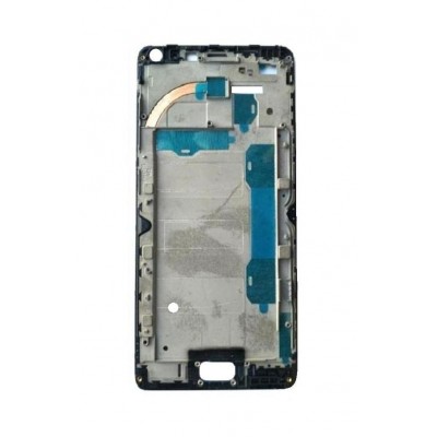 Lcd Frame Middle Chassis For Lenovo Vibe P1 Turbo Grey By - Maxbhi Com