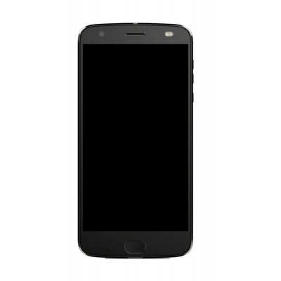 Lcd Frame Middle Chassis For Moto Z2 Force Black By - Maxbhi Com