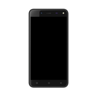 Lcd Frame Middle Chassis For Karbonn Titanium Frames S7 Black By - Maxbhi Com