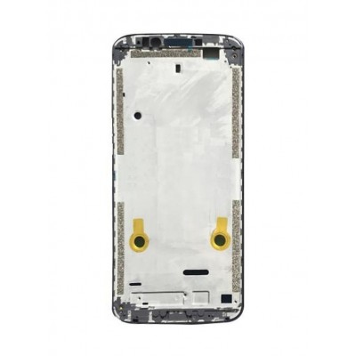 Lcd Frame Middle Chassis For Motorola Moto E5 Black By - Maxbhi Com
