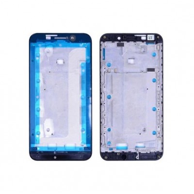 Lcd Frame Middle Chassis For Asus Zenfone Max 2016 White By - Maxbhi Com