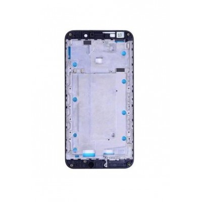 Lcd Frame Middle Chassis For Asus Zenfone Max 2016 White By - Maxbhi Com