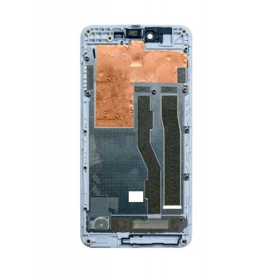 Lcd Frame Middle Chassis For Gionee P7 White By - Maxbhi Com
