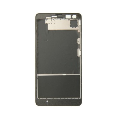 Lcd Frame Middle Chassis For Microsoft Lumia 535 Black By - Maxbhi Com
