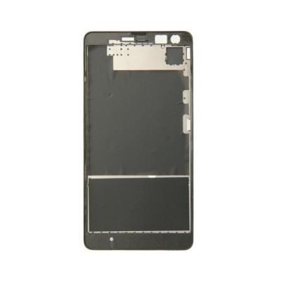 Lcd Frame Middle Chassis For Microsoft Lumia 535 Dual Sim White By - Maxbhi Com