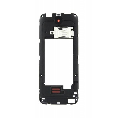 Lcd Frame Middle Chassis For Nokia 225 Dual Sim Blue By - Maxbhi Com