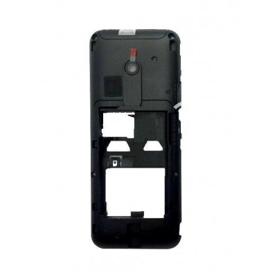 Lcd Frame Middle Chassis For Nokia 220 Dual Sim Rm969 Blue By - Maxbhi Com
