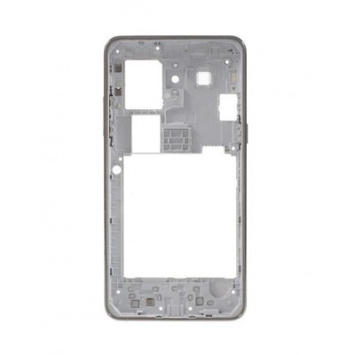 Lcd Frame Middle Chassis For Samsung Galaxy Grand Prime 4g Black By - Maxbhi Com