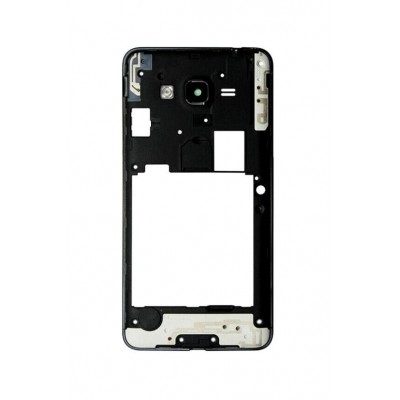 Lcd Frame Middle Chassis For Samsung Galaxy J2 Ace Black By - Maxbhi Com