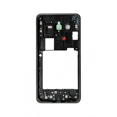 Lcd Frame Middle Chassis For Samsung Galaxy J2 Prime Black By - Maxbhi Com