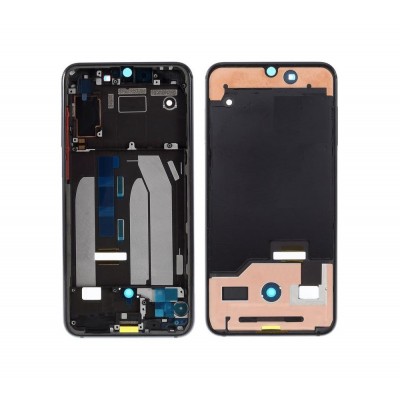 Lcd Frame Middle Chassis For Xiaomi Mi 9 Se Grey By - Maxbhi Com