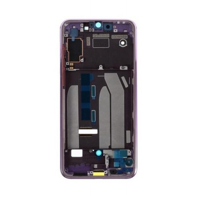 Lcd Frame Middle Chassis For Xiaomi Mi 9 Se Violet By - Maxbhi Com