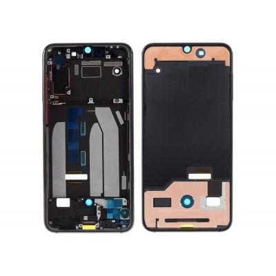 Lcd Frame Middle Chassis For Xiaomi Mi 9 Se White By - Maxbhi Com