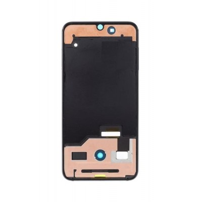 Lcd Frame Middle Chassis For Xiaomi Mi 9 Se White By - Maxbhi Com