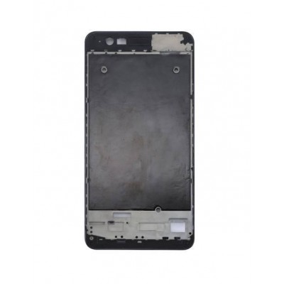 Lcd Frame Middle Chassis For Asus Zenfone 3 Zoom Ze553kl Silver By - Maxbhi Com