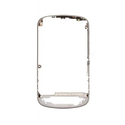 Lcd Frame Middle Chassis For Blackberry Q10 White By - Maxbhi Com