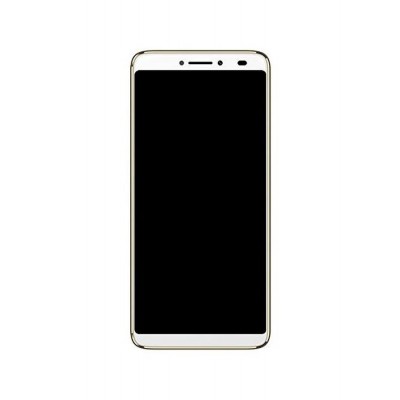 Lcd Frame Middle Chassis For Comio X1 Note White By - Maxbhi Com
